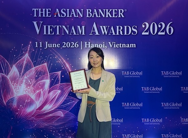 Cathay United Bank Chi nhánh Tp.Hồ Chí Minh được The Asian Banker vinh danh về công nghệ cho vay tiêu dùng