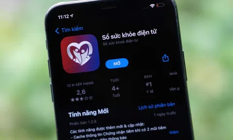 Sổ sức khỏe điện tử có phiên bản mới
