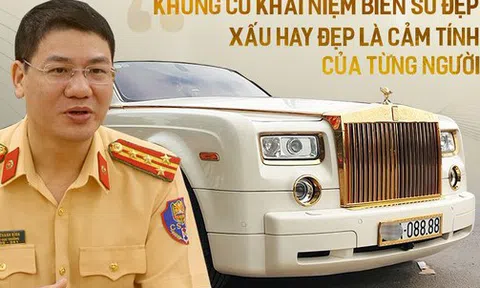 Cục phó Cục CSGT: "Không có khái niệm biển số đẹp-xấu, tiến tới người dân có thể chọn biển theo nhu cầu, sở thích"