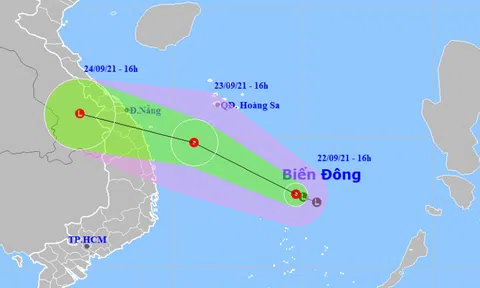Áp thấp nhiệt đới dự báo đổ bộ Thừa Thiên-Huế đến Bình Định, mưa rất to