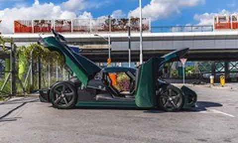 Đấu giá xe triệu đô Koenigsegg Agera S màu xanh lá cực hiếm ở Hồng Kông