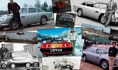Những chiếc xe huyền thoại cùng cảnh rượt đuổi nghẹt thở trong James Bond