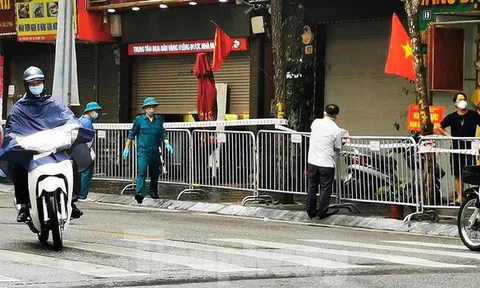 Phát hiện ca mắc mới, Hà Nội phong tỏa một đoạn phố Trần Nhân Tông