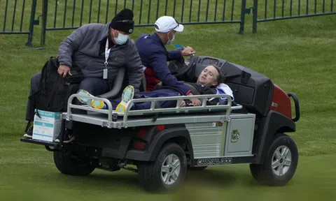Sao 'Harry Potter' ngã gục khi đấu golf