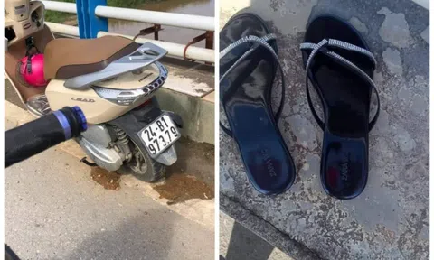 Người phụ nữ trẻ để lại xe máy nhảy cầu tự tử