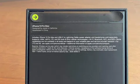 Vừa bán ra, iPhone 13 đã bị làm giả tem niêm phong