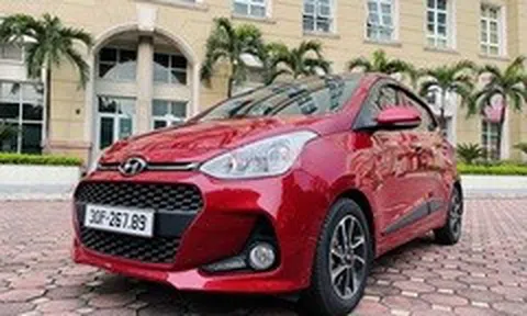 Hyundai Grand i10 cũ đời 2018 đội giá 600 triệu nhờ biển đẹp