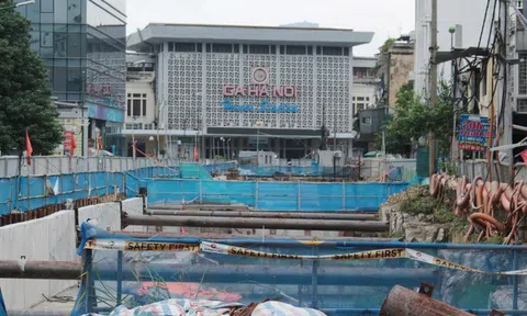 Ga ngầm metro Nhổn - ga Hà Nội: Vì sao nhà thầu nước ngoài dừng thi công?