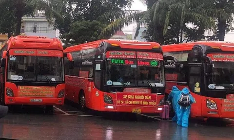 Bình Thuận đưa 500 công dân từ Tp.HCM về quê