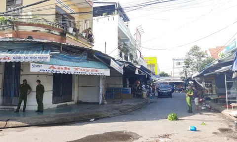 Thanh niên ngáo đá náo loạn chợ Thương Mại Tam Kỳ