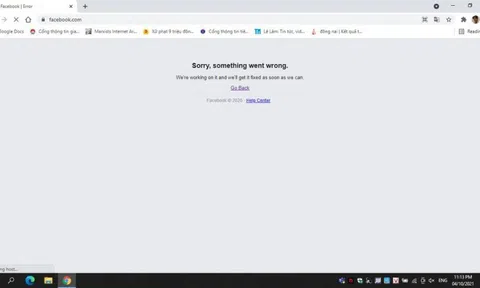 Facebook và nhiều dịch vụ liên quan đồng loạt gặp sự cố