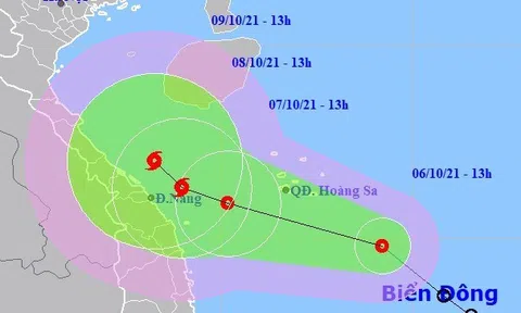 Áp thấp nhiệt đới mạnh lên thành bão trong 48 giờ tới