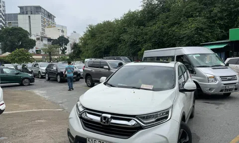 Ớn với cảnh xe ken đặc chờ kiểm định ở TP HCM