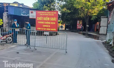 Lập các chốt kiểm soát ra bãi bồi chân cầu Vĩnh Tuy sau vụ cả nghìn người rủ nhau cắm trại