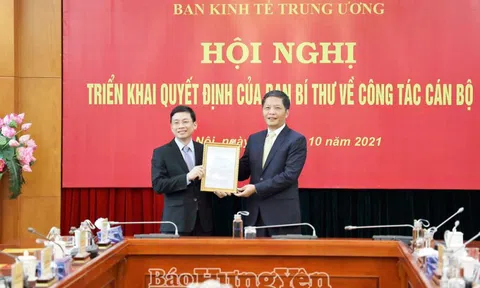 Ông Nguyễn Duy Hưng làm Phó ban Kinh tế Trung ương