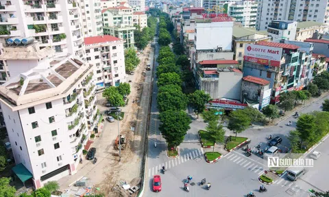 Hà Nội: Xén vỉa hè mở rộng đoạn đường Trần Đăng Ninh