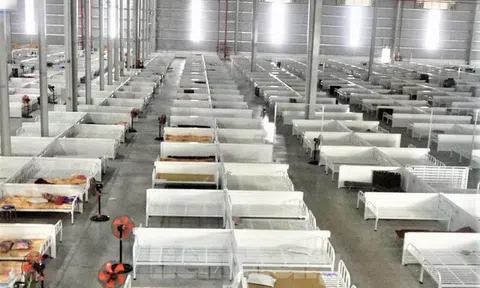 Bệnh viện dã chiến lớn nhất nước ở Bình Dương đã trống giường