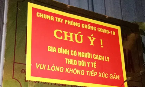 Hà Nội đề nghị treo biển 'Gia đình có người theo dõi phòng dịch' trước cửa nhà ai bay về từ TP.HCM, Đà Nẵng