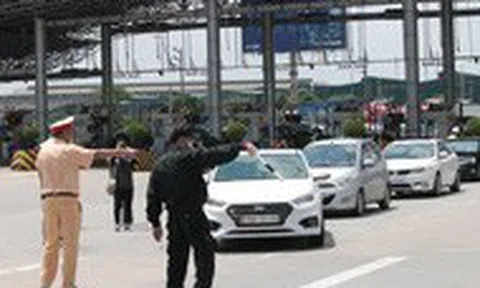 Hà Nội dỡ chốt kiểm soát trên cao tốc Hà Nội - Hải Phòng