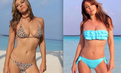 Lý do Elizabeth Hurley mê diện bikini khoe body gợi cảm dù đã U60