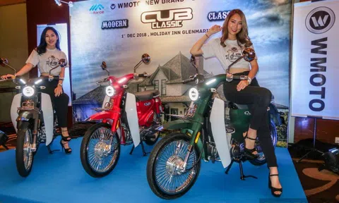 Xe máy ‘Made in Malaysia’ nhái thiết kế Honda Super Cub rục rịch vào Việt Nam