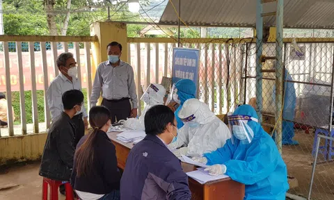 132 ca mắc và nghi mắc Covid-19 ở Nam Trà My - Quảng Nam