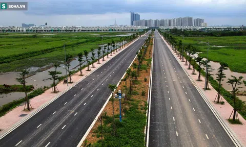 Hàng loạt tuyến đường xây mới bề thế đẹp như ở "châu Âu"- giúp huyện ngoại thành thủ đô lột xác bất ngờ trước khi lên quận