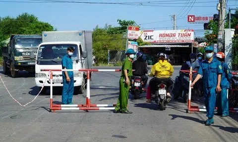 Bình Thuận: Thiết lập chốt kiểm soát ra/vào vùng dịch từ 0h ngày 3/11