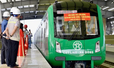 Tàu Cát Linh - Hà Đông dự kiến chạy trước 10/11