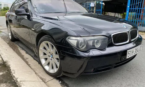 BMW 740d 2004 - xe sang máy dầu tại Việt Nam