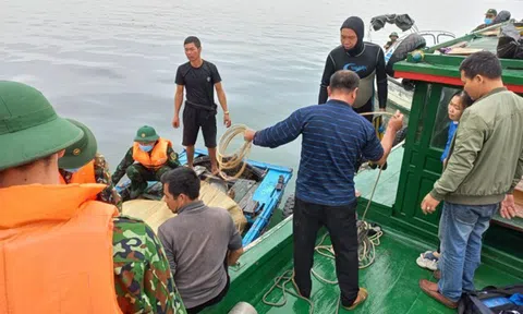 2 vợ chồng ngư dân tử nạn trên vịnh Hạ Long