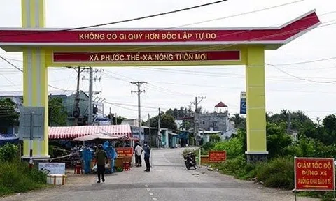 Bình Thuận: 0h ngày 5/11 phong toả xã Phước Thể với 3.110 hộ dân