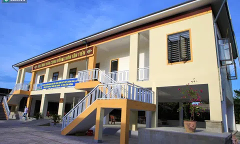 [ẢNH] Cận cảnh những căn nhà tránh lũ tiền tỷ do đoàn ca sỹ Thủy Tiên từ thiện ở Hà Tĩnh