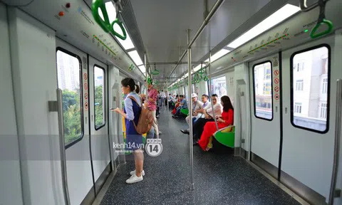 Tàu Cát Linh - Hà Đông CHÍNH THỨC chở khách từ ngày 6/11, giá vé từ 7.000 đồng/lượt