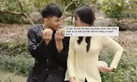 Cô gái 18 tuổi trẻ đẹp được Hoài Lâm công nhận là vợ mới có thân thế ra sao?