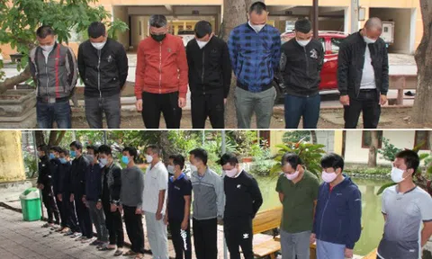 Phá đường dây đánh bạc hơn 1.500 tỉ đồng, bắt 24 đối tượng