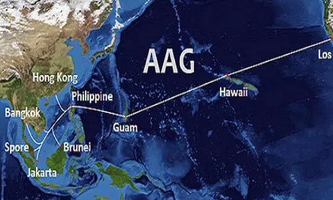 Đã có lịch sửa chữa tuyến cáp quang biển quốc tế AAG