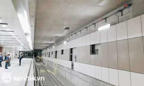 Chùm ảnh: Nhà ga trung tâm Bến Thành tuyến Metro ở Sài Gòn đã dần lộ diện sau 6 năm thi công