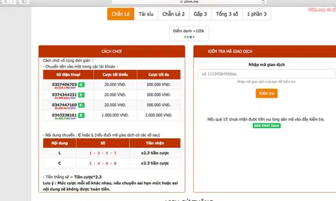 Khi ví điện tử bị lợi dụng để đánh bạc