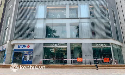 Hà Nội: Một khách hàng là F0, tạm phong tỏa cửa hàng Zara tại Vincom Bà Triệu