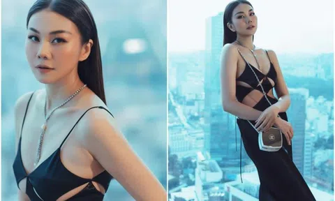 Thanh Hằng quyến rũ với thiết kế hở bạo