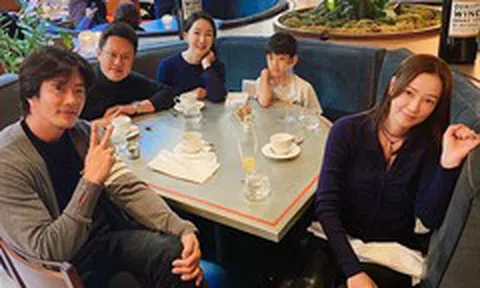 Gia đình Kwon Sang Woo hạnh phúc quây quần ở Mỹ