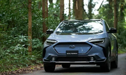 Xe điện Subaru Solterra 2023 giống hệt Toyota bZ4X