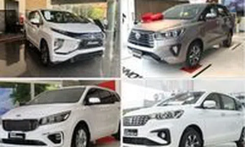 Giảm giá sâu, doanh số các xe MPV tháng 10 bật tăng trở lạiicon