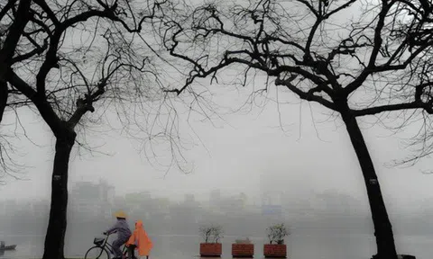 Từ đêm nay Hà Nội trời mưa, rét nhiệt độ thấp nhất 14 độ C