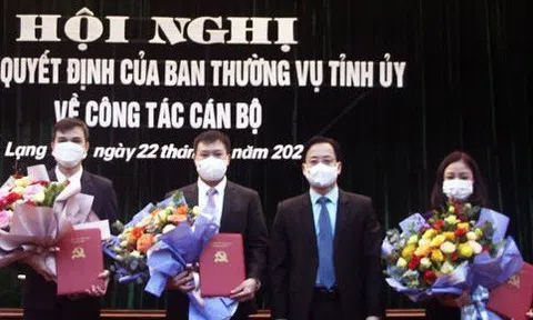Lạng Sơn điều động, bổ nhiệm hàng loạt lãnh đạo chủ chốt