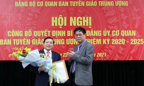 Ông Lại Xuân Môn làm Bí thư Đảng uỷ Cơ quan Ban Tuyên giáo Trung ương