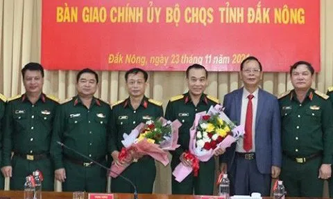 Bộ trưởng Bộ Quốc phòng bổ nhiệm nhân sự mới