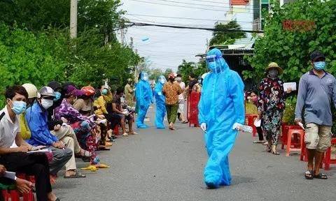 Bình Thuận thêm 402 ca dương tính với SARS-CoV-2, hơn 320 ca cộng đồng