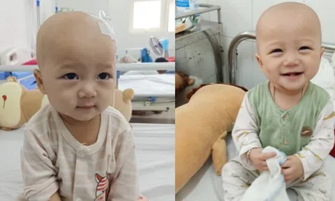 Bé 2 tuổi bị 2 căn bệnh ung thư, chưa nói sõi cứ lẩm bẩm 'con chết, con chết'